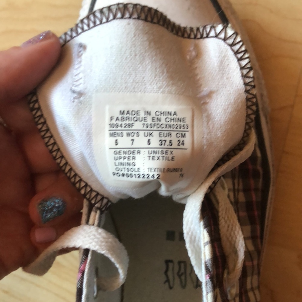 Converse chuck Taylors plaid - Picture 6 of 8